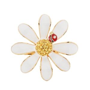KATE SPADE • Dazzling Daisies Ladybug Ring